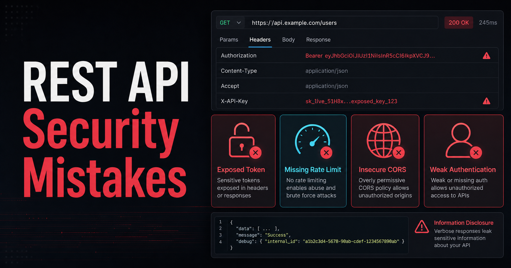 Common Security Mistakes in REST APIs Developers Still Make